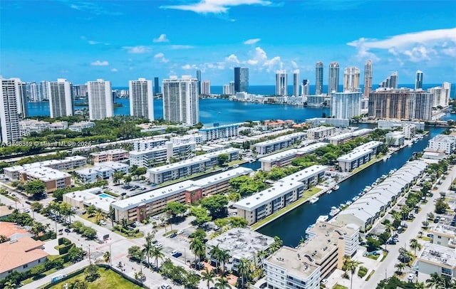 3600 NE 170th St Unit 402, North Miami Beach, FL 33160 - bird's eye view of skyline and a large body of water