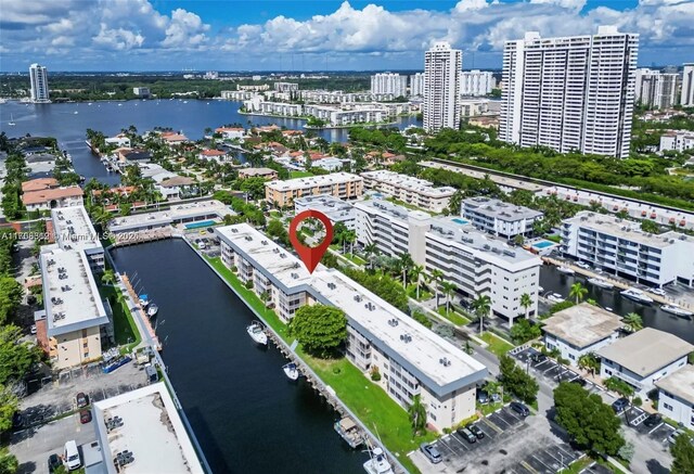 3600 NE 170th St Unit 402, North Miami Beach, FL 33160 - view of urban area with a large body of water