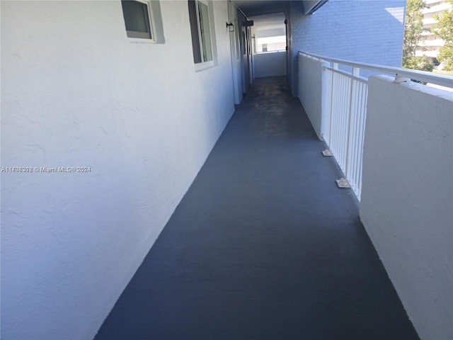 view of hallway