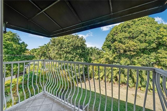 2913 SW 13th St, Miami, FL 33145 - balcony with view of scattered trees