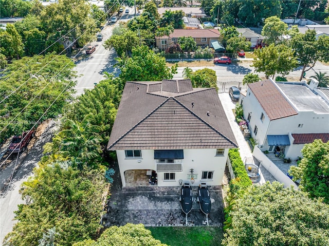 2913 SW 13th St, Miami, FL 33145 - aerial perspective of suburban area