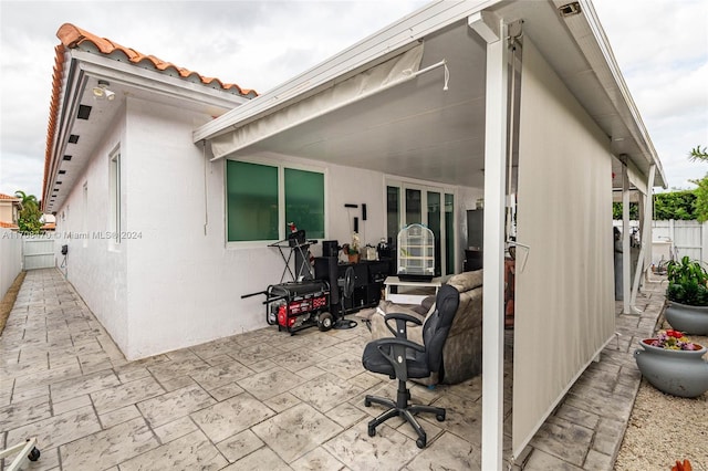 15226 SW 21st Ln, Miami, FL 33185 - fenced backyard featuring a patio