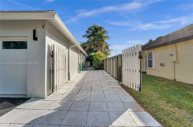 view of property exterior