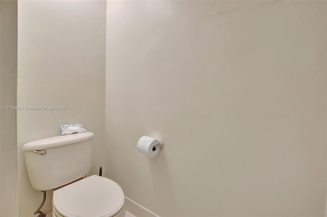 bathroom with toilet