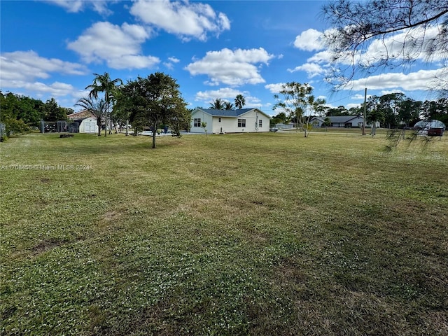 view of yard