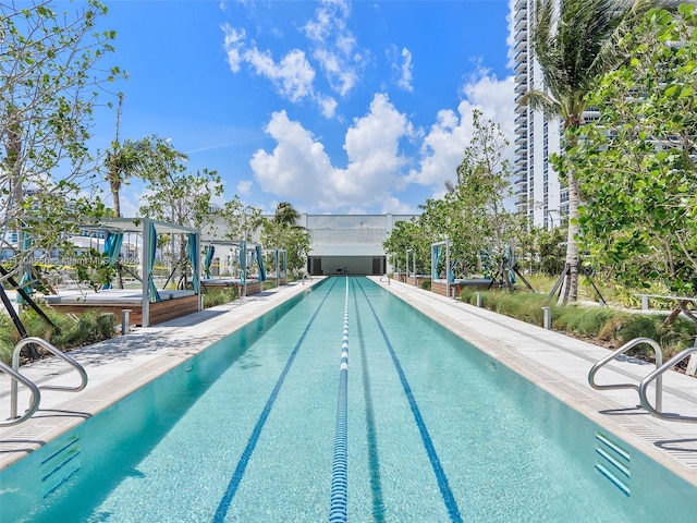 view of swimming pool