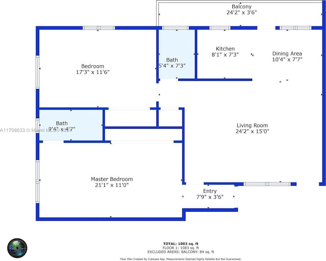 2072 NE 169th St Unit 10, North Miami Beach, FL 33162 - view of home floor plan