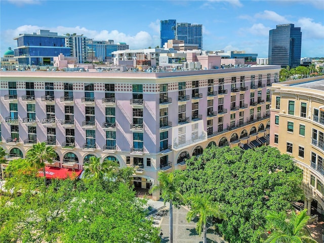 101 N Clematis St Unit 308, West Palm Beach, FL 33401 - view of apartment building / complex featuring a view of city