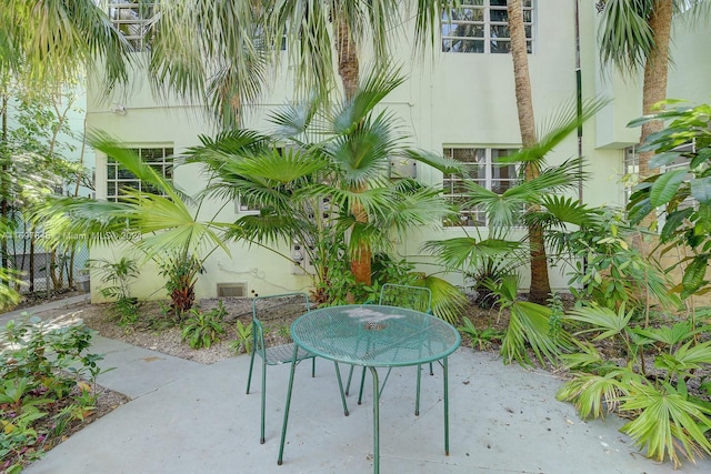 1571 Pennsylvania Ave Unit 4S, Miami Beach, FL 33139 - view of patio / terrace featuring outdoor dining space