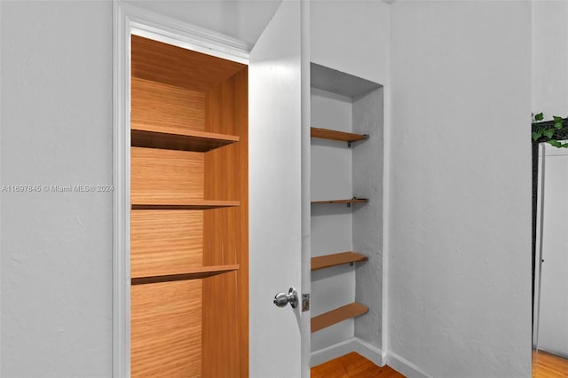 view of closet