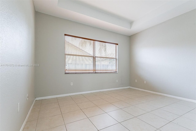 view of tiled empty room