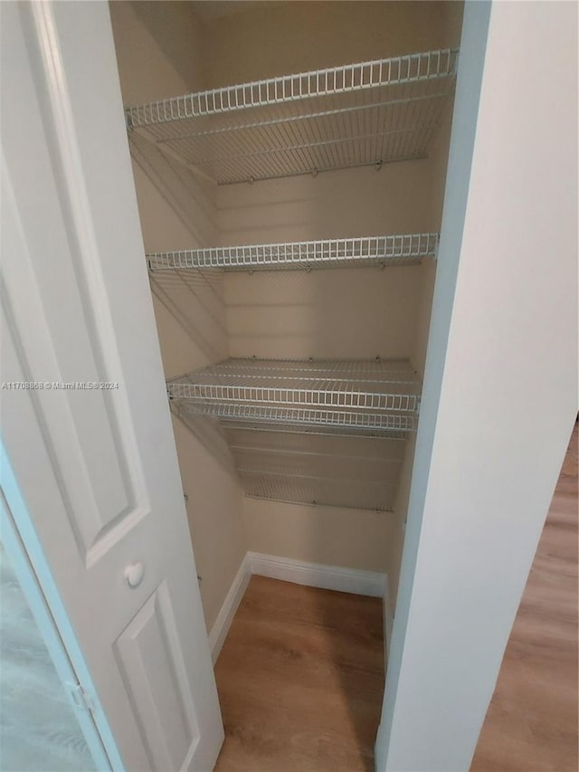 view of closet