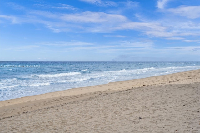 water view with a beach view