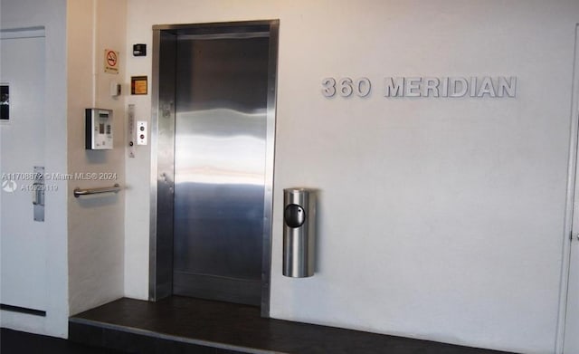 360 Meridian Ave Unit 4C, Miami Beach, FL 33139 - corridor with elevator