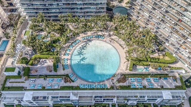drone / aerial view