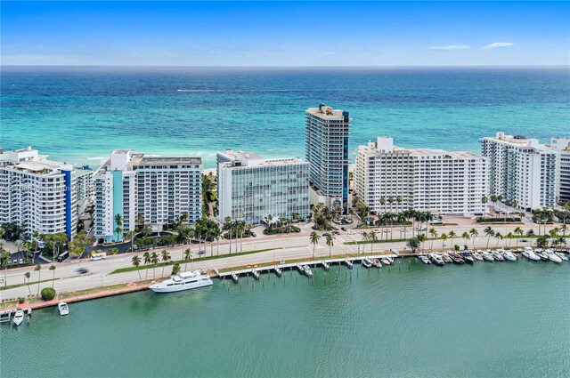 5055 Collins Ave Unit 14M, Miami Beach, FL 33140 - aerial view of a large body of water