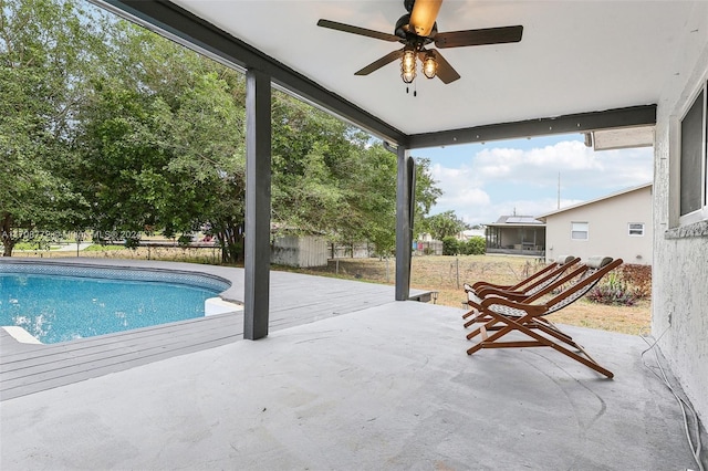 exterior space with a patio area