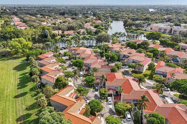 10949 Mainsail Dr, Cooper City, FL 33026 - aerial perspective of suburban area with a nearby body of water