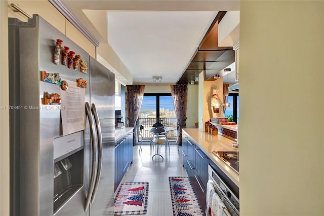 kitchen featuring stainless steel appliances