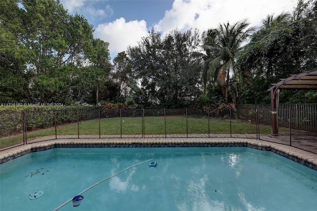 view of pool