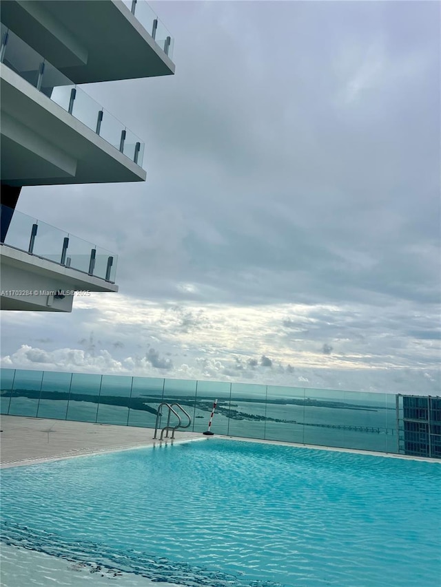 view of pool