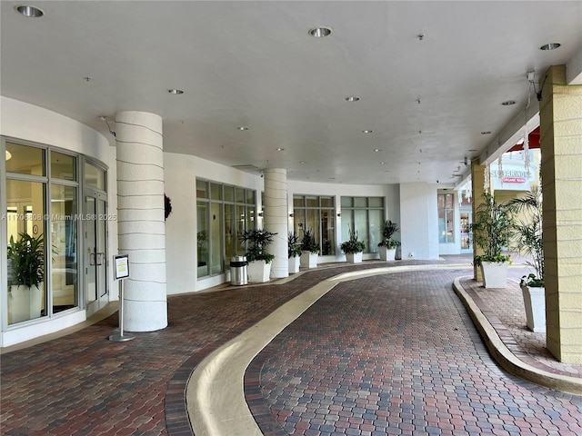 view of building lobby