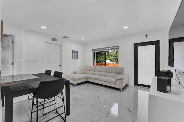 view of living room