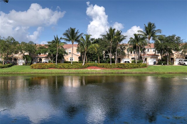 view of water feature