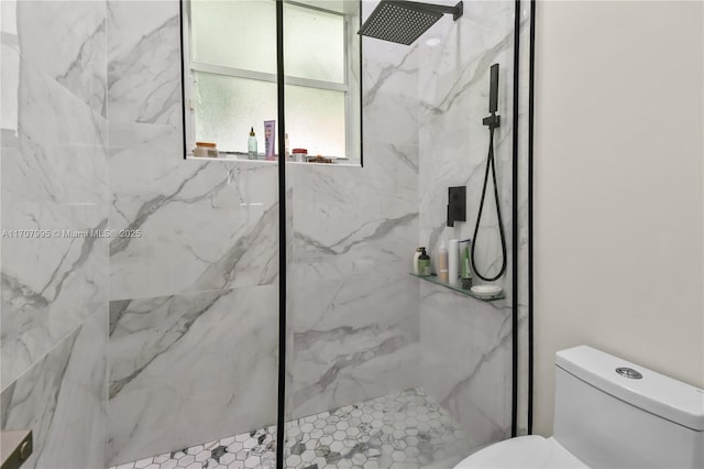 2445 Provence Cir, Weston, FL 33327 - bathroom with a marble finish shower and toilet