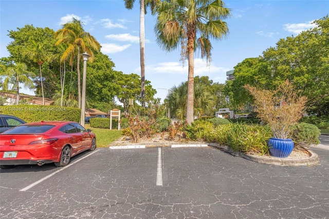 view of car parking