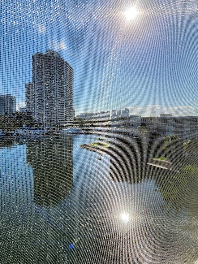 view of water feature