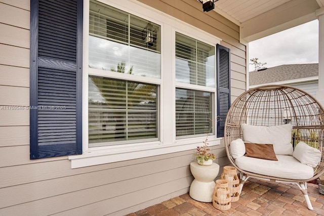 view of patio / terrace featuring covered porch