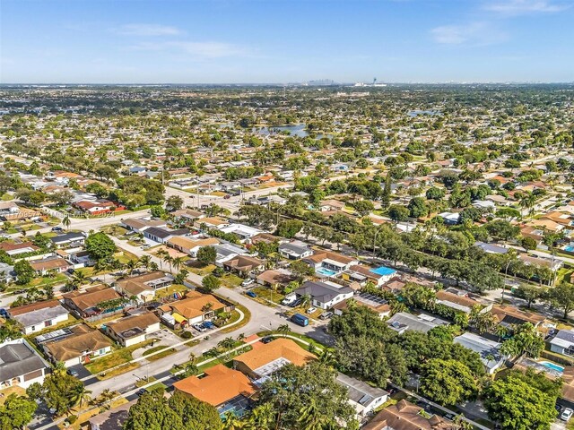 8910 NW 7th Ct, Pembroke Pines, FL 33024 - aerial view of property's location with nearby suburban area