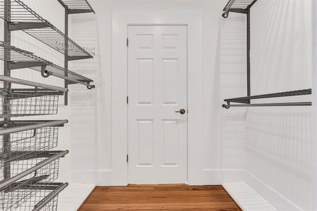 1431 Ancona Ave, Coral Gables, FL 33146 - spacious closet with wood finished floors