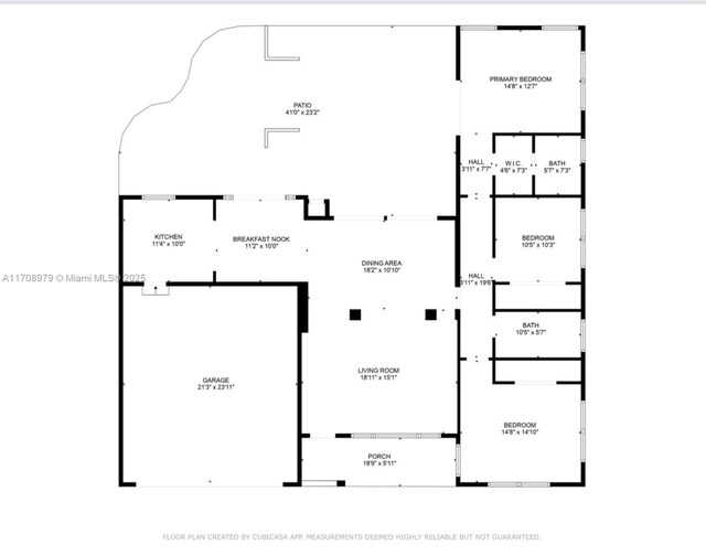 1431 Ancona Ave, Coral Gables, FL 33146 - floor plan / room layout