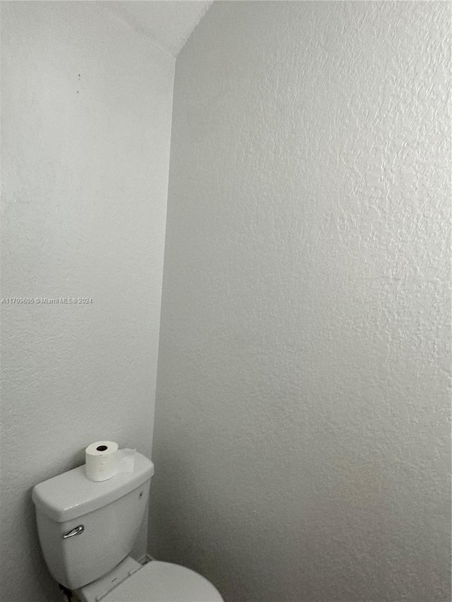 bathroom with toilet