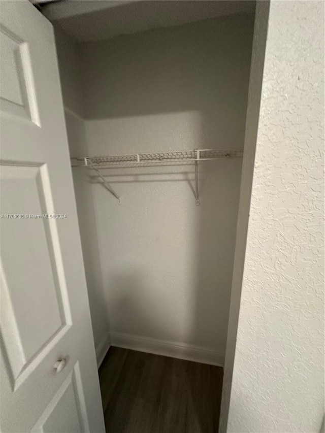 view of closet