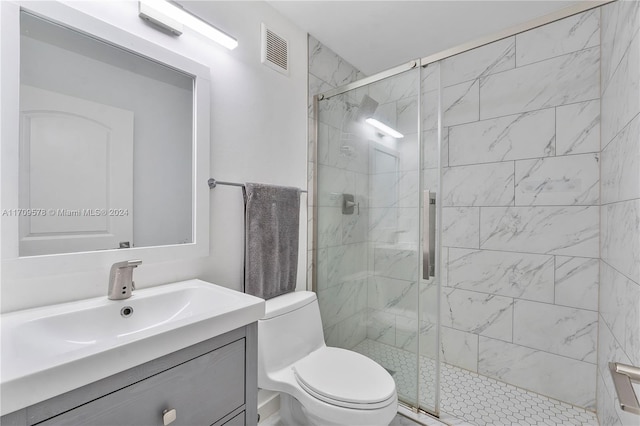 10307 SW 20th St, Miramar, FL 33025 - bathroom featuring vanity and a stall shower