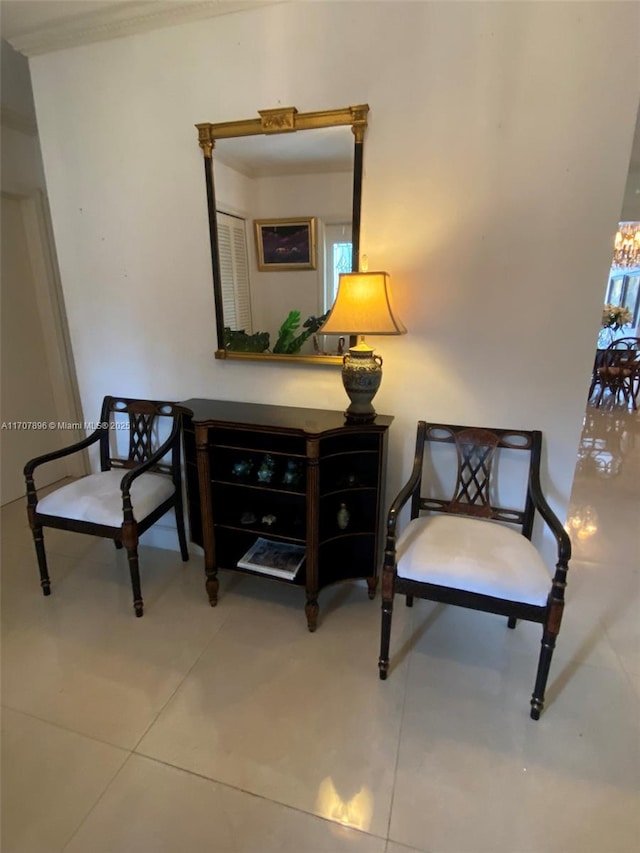 7521 SW 165th Ter, Palmetto Bay, FL 33157 - living area with tile patterned floors