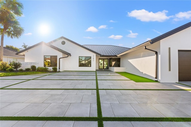 exterior space with a patio area