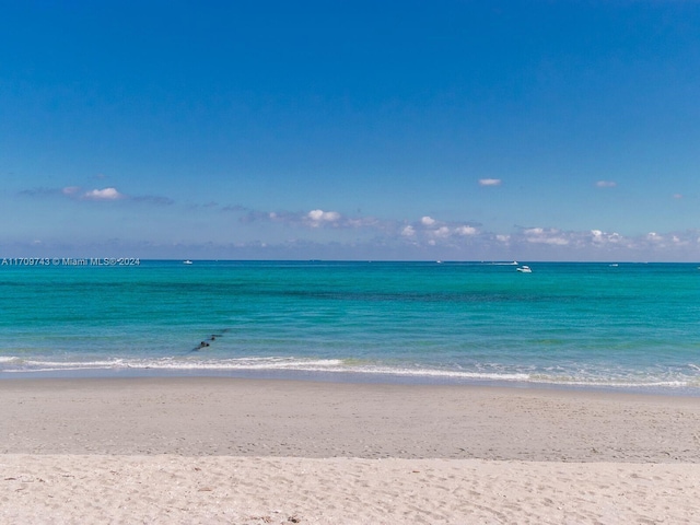 water view with a beach view