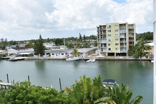 property view of water