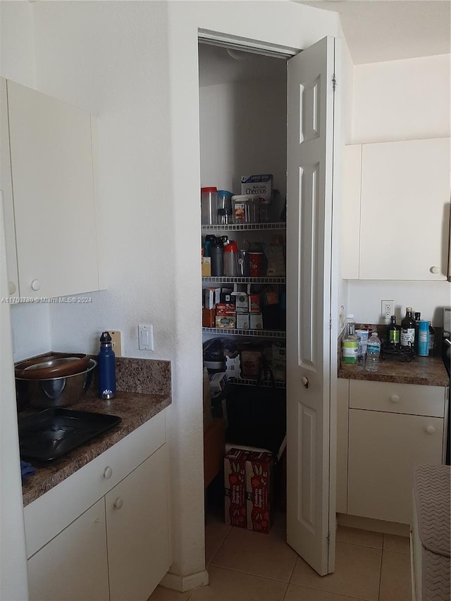 view of pantry