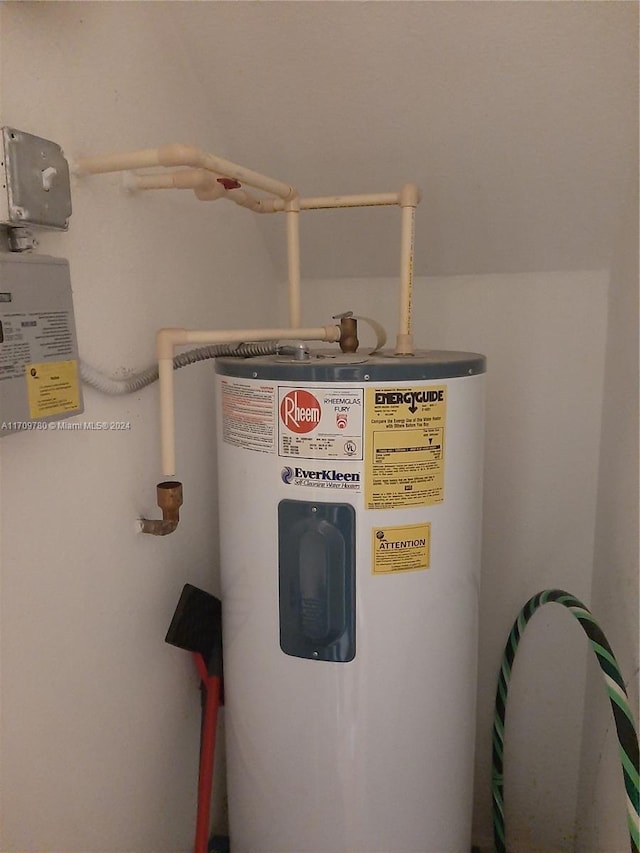 utilities with water heater