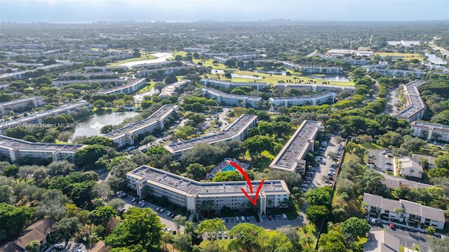 2301 Lucaya Ln Unit M1, Coconut Creek, FL 33066 - aerial overview of property's location with a large body of water
