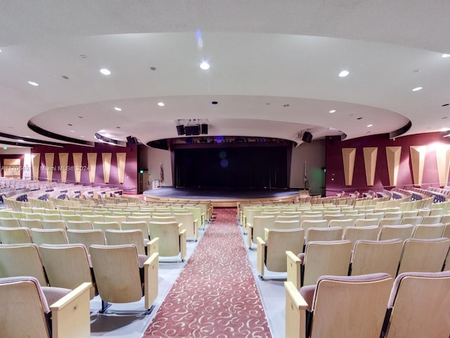 2301 Lucaya Ln Unit M1, Coconut Creek, FL 33066 - cinema room featuring recessed lighting