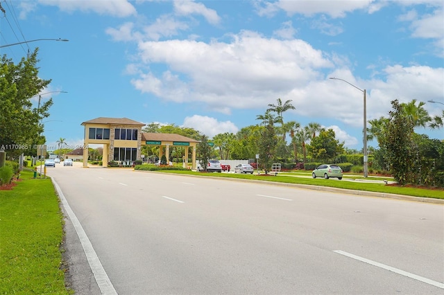 view of street