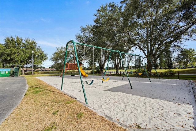 view of community playground