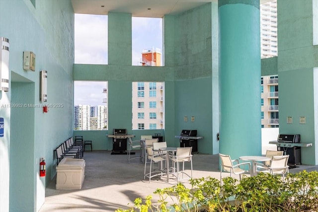 view of patio / terrace with grilling area