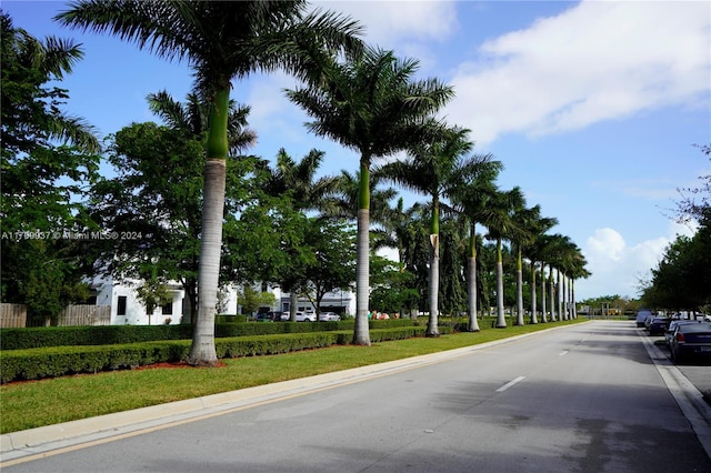 view of street